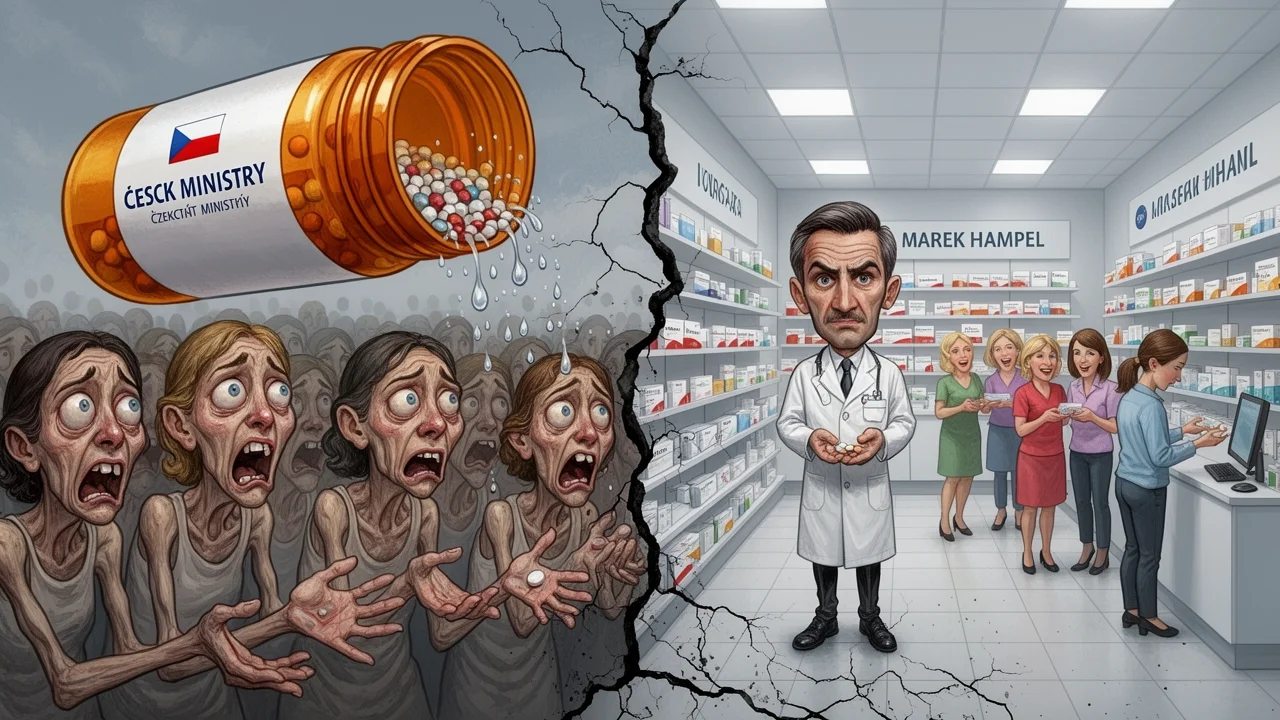 Cover art: Odpovědní lidé slibují, pacientky si léky půjčují