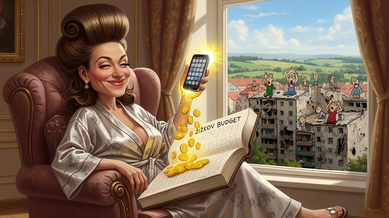 Cover art: Pirátská místostarostka v Budějovicích pobírá miliony z