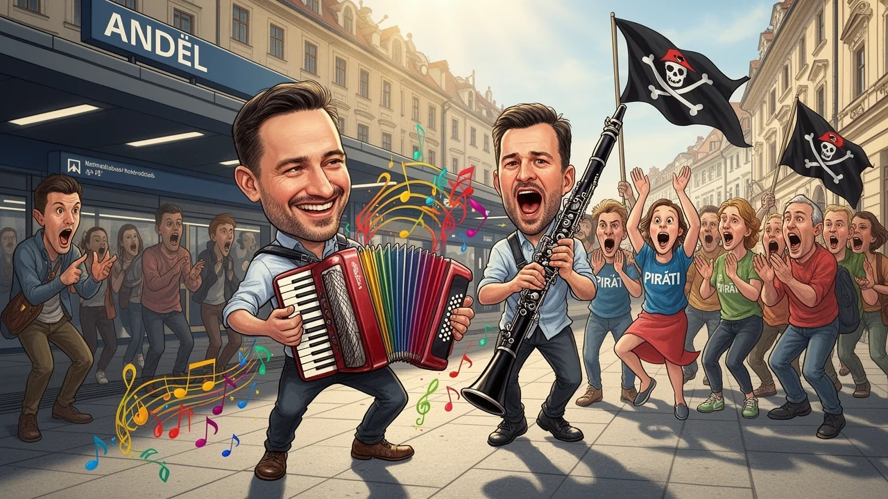 Cover art: Politický koncert na Andělu rozezněl celé město