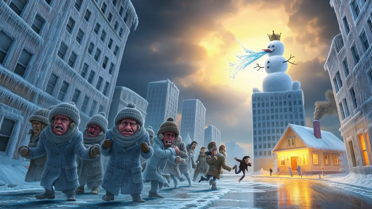 Cover art: Mrazivý přelom