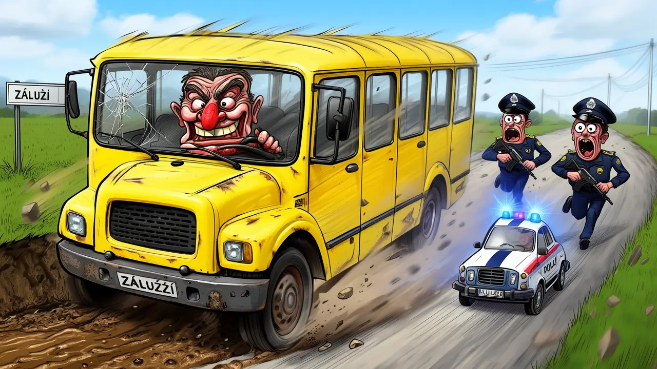 Cover art: Linka číslo promile: Záluží express