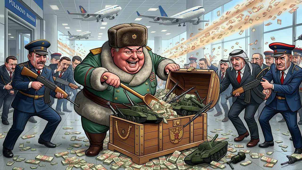 Cover art: Jak ukrást cizí letiště a nakrmit tím válku