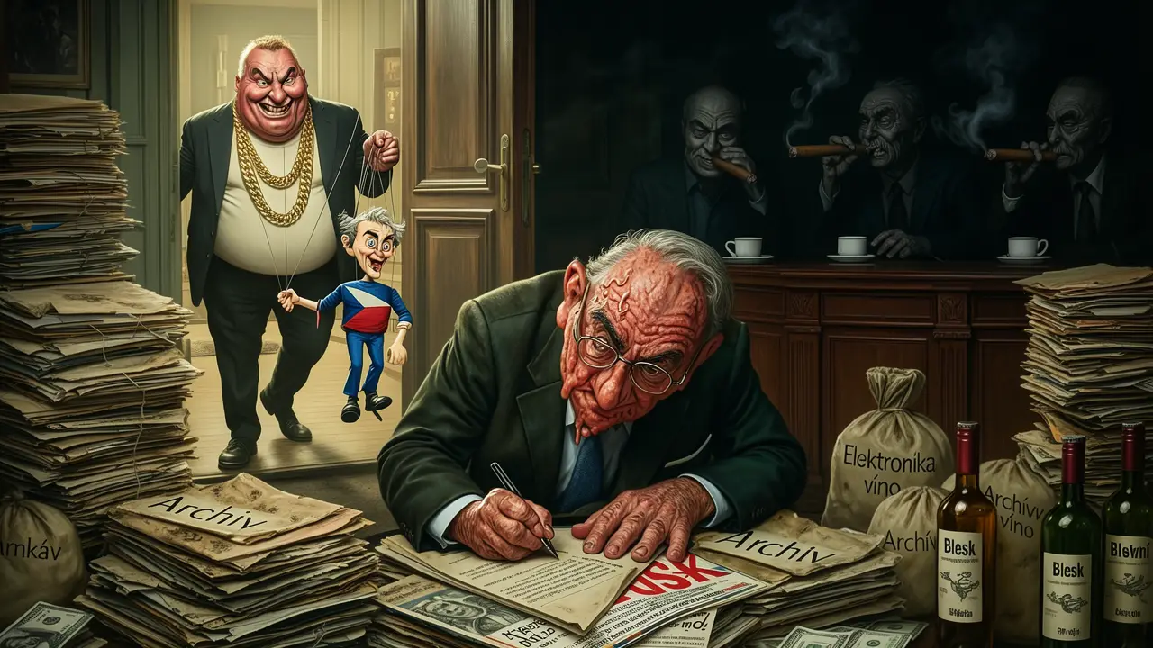 Cover art: O tom, jak se chodí na vládu zadním vchodem