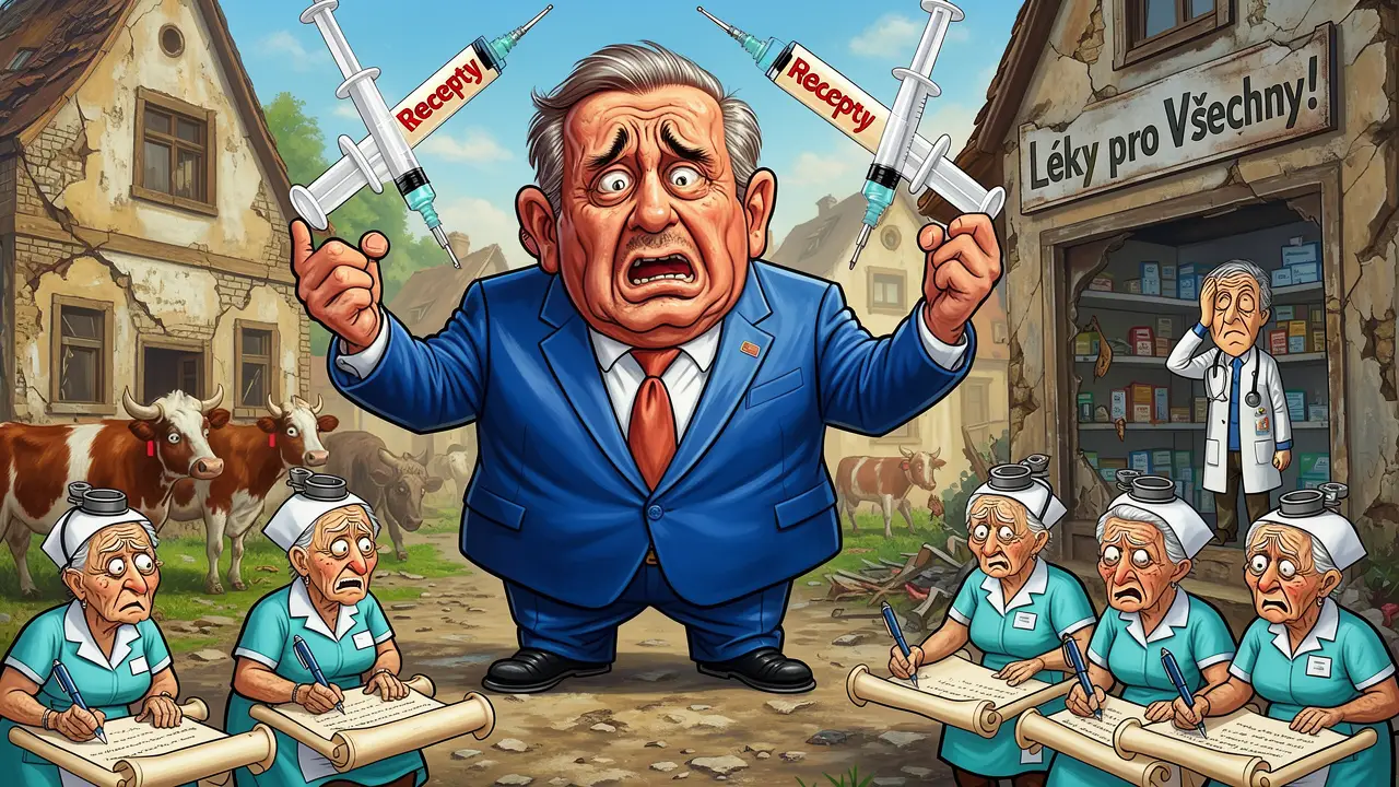 Cover art: Recept na zdraví podle ministra, co hazarduje s osudem
