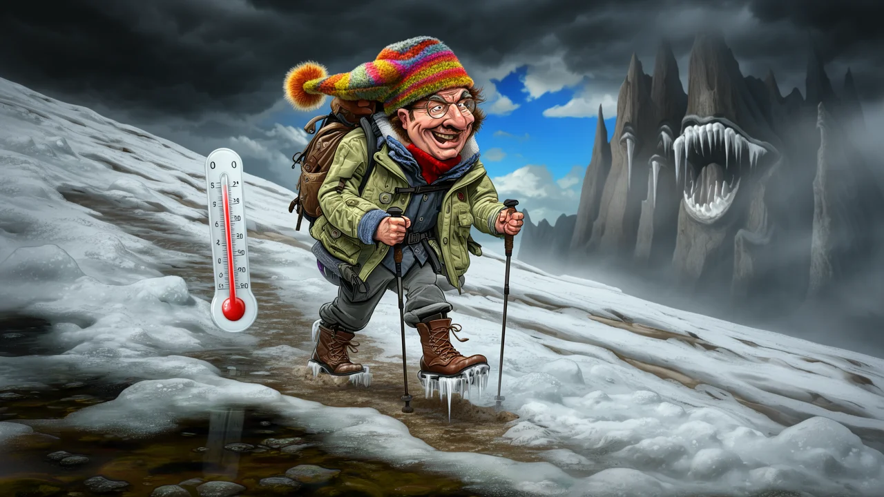 Cover art: Sníh nad čtyři sta metrů mění jarní horské mapy