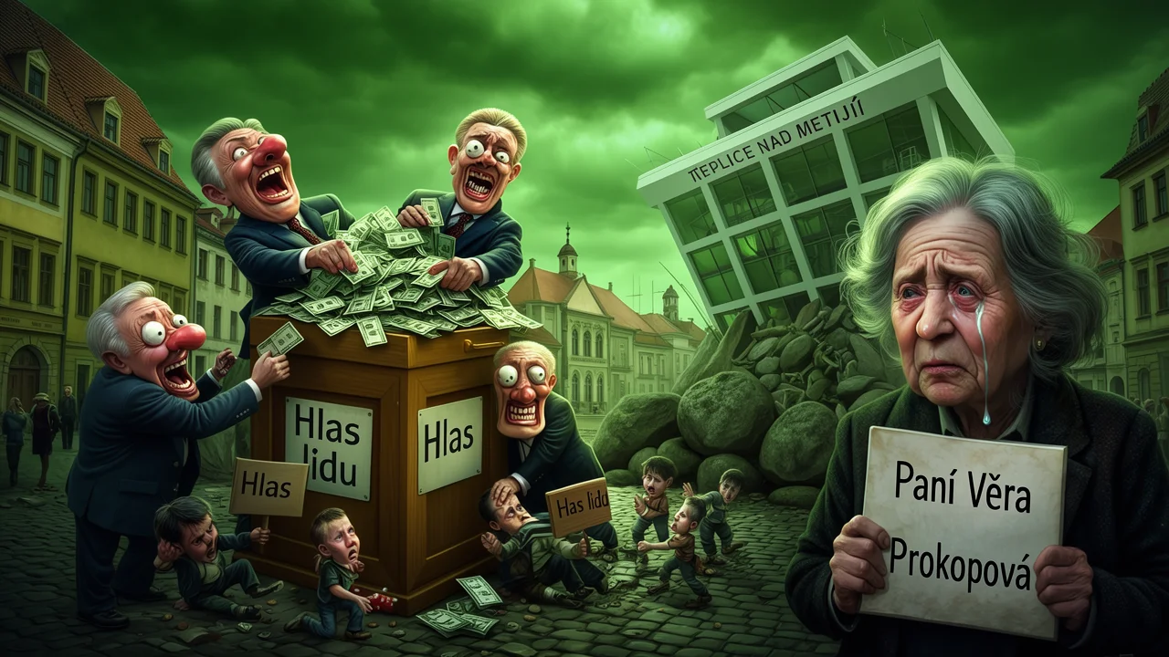Cover art: Demokracie na prodej za cenu jednoho hlasování