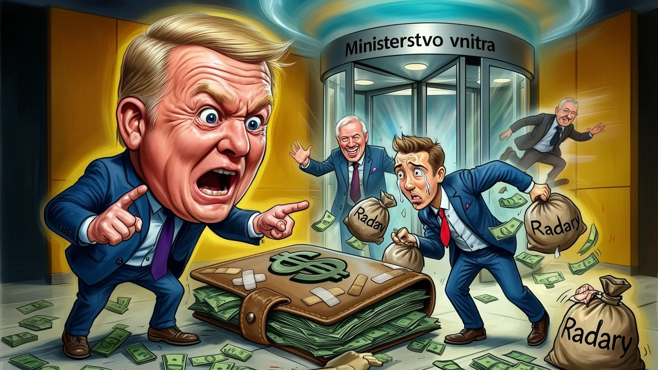 Cover art: Skandál za půl miliardy jako cesta k povýšení