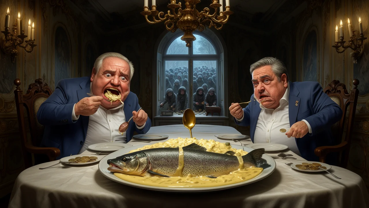 Cover art: Svíčková a candát na novém zámku