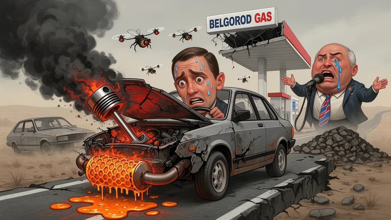 Cover art: Euro tři v nádrži a voštiny se taví