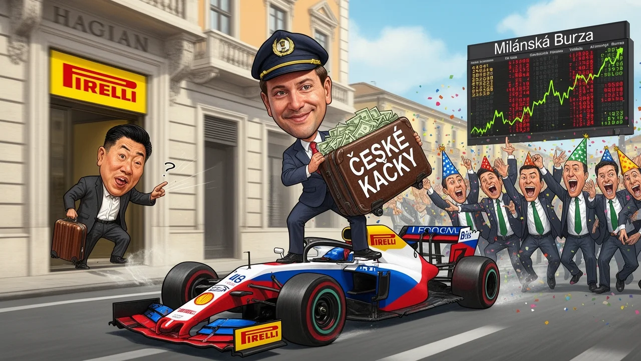 Cover art: Zbrojař obouvá Formuli jedna za dvacet čtyři miliard