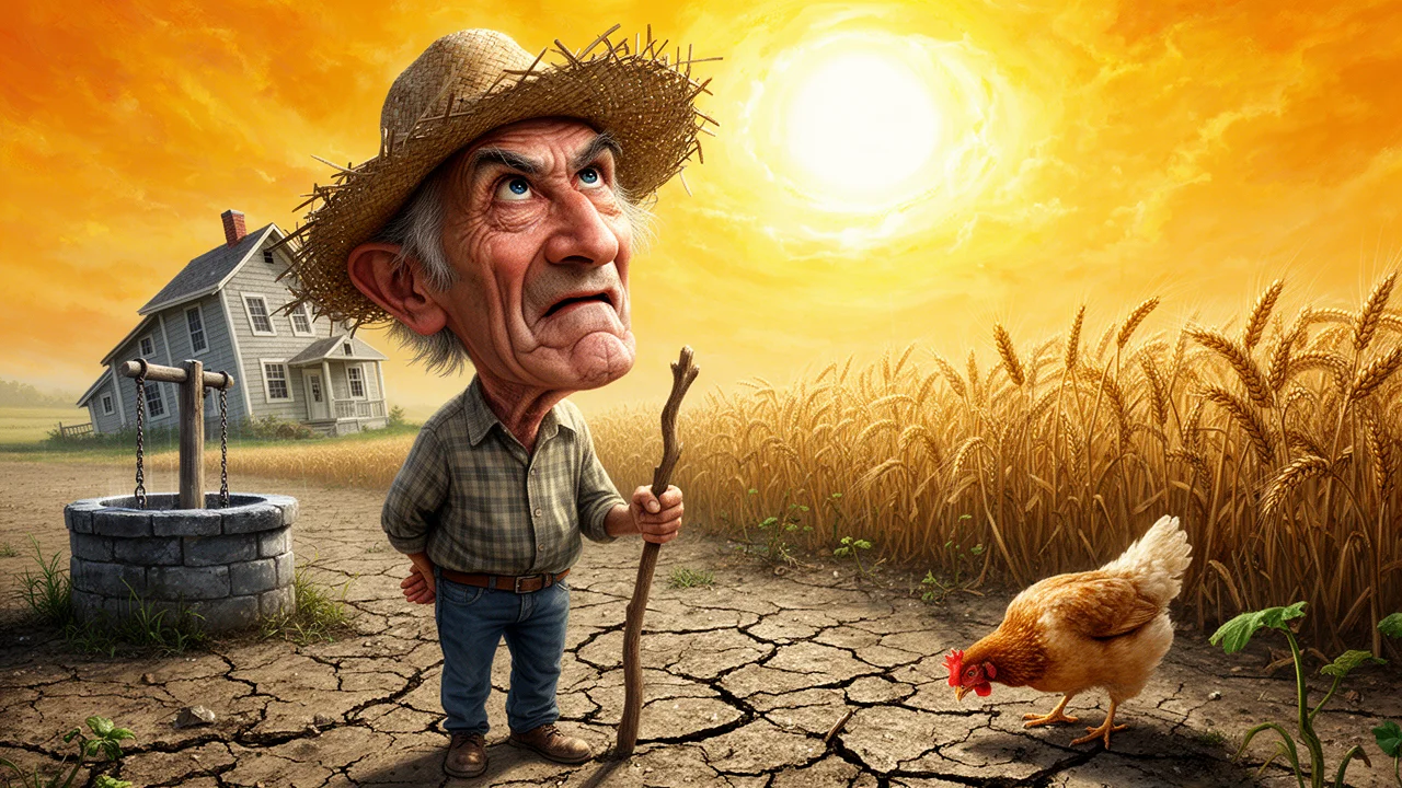 Cover art: Staré pranostiky nelžou a po horku voda přichází