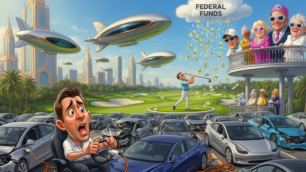 Cover art: Dvěstě milionů na létající taxíky pro pracháče