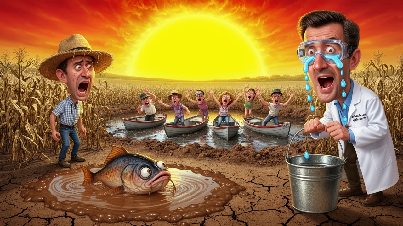 Cover art: Jak v Čechách zmizela voda z Orlíka i rybníků