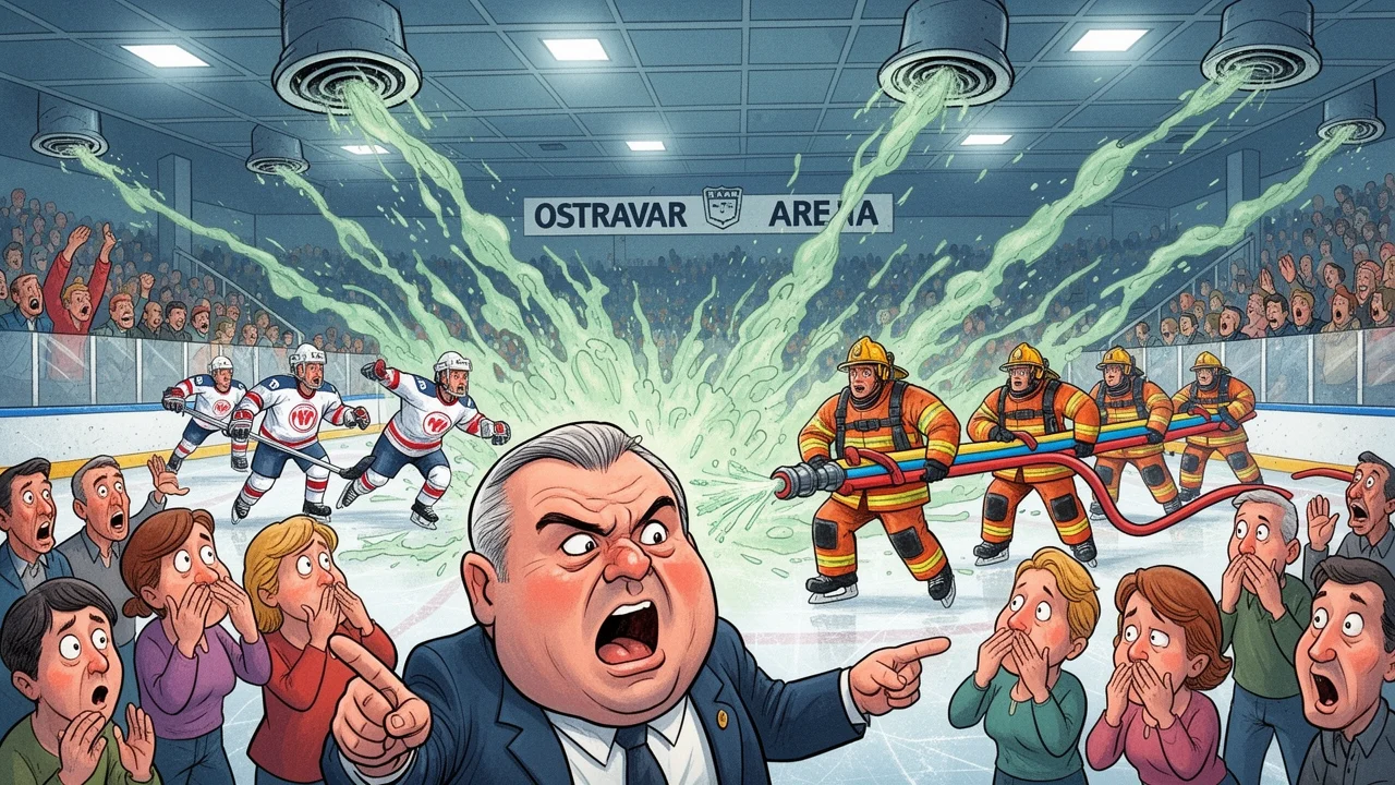 Cover art: Smrtící zápach v aréně a zavřená okna primátora