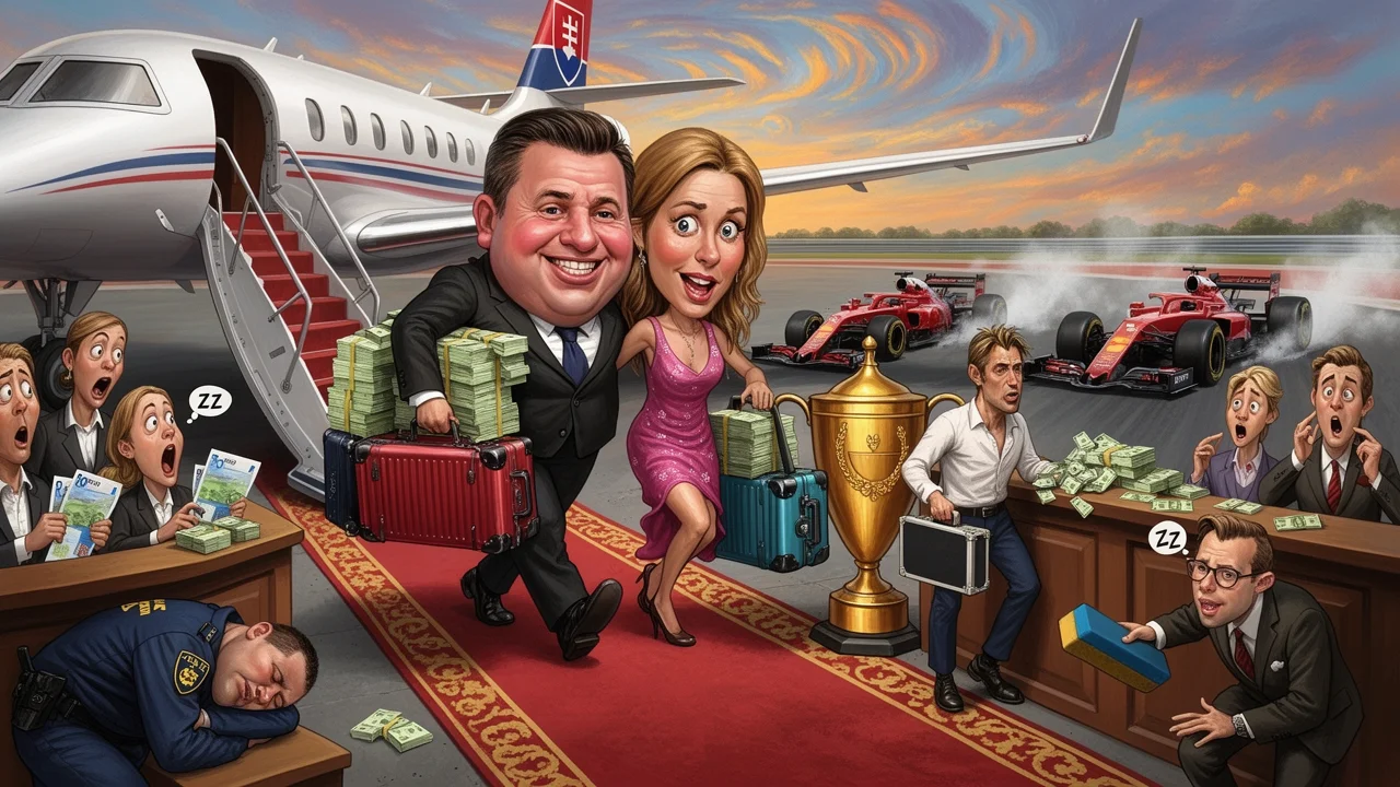 Cover art: Kufry plné keše na výletě do Dubaje