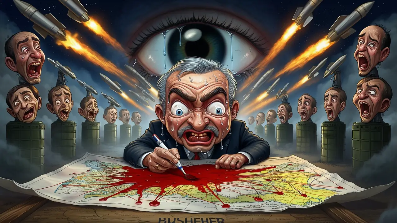 Cover art: Armáda bez krku střílí dál, mrtvý vládce nepromluví
