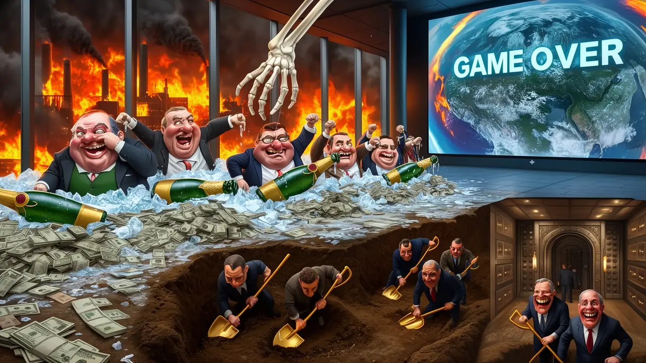 Cover art: Bohatí na mrtvé planetě