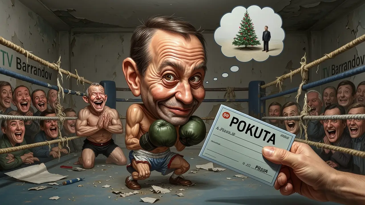 Cover art: Boxerská legenda ručník hází