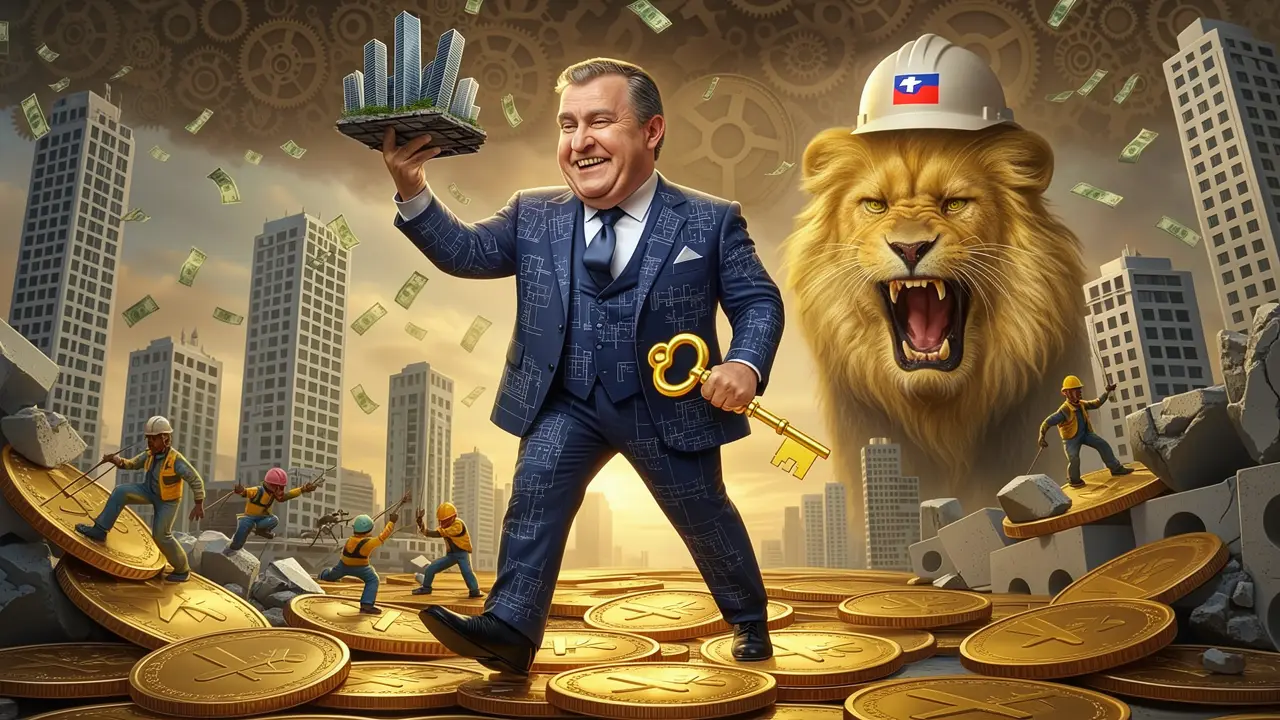 Cover art: Cesta k miliardě v betonu a další velká sázka