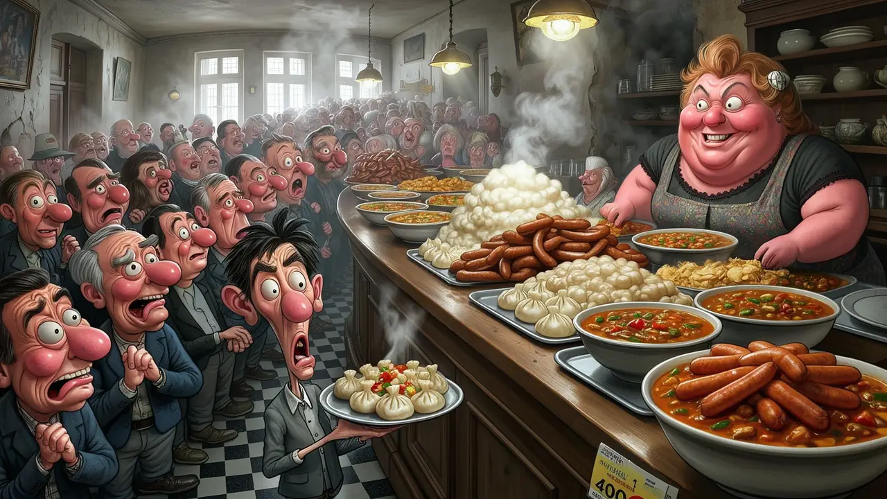 Cover art: Cesta za nejlevnějším jídlem v tomhle drahým městě