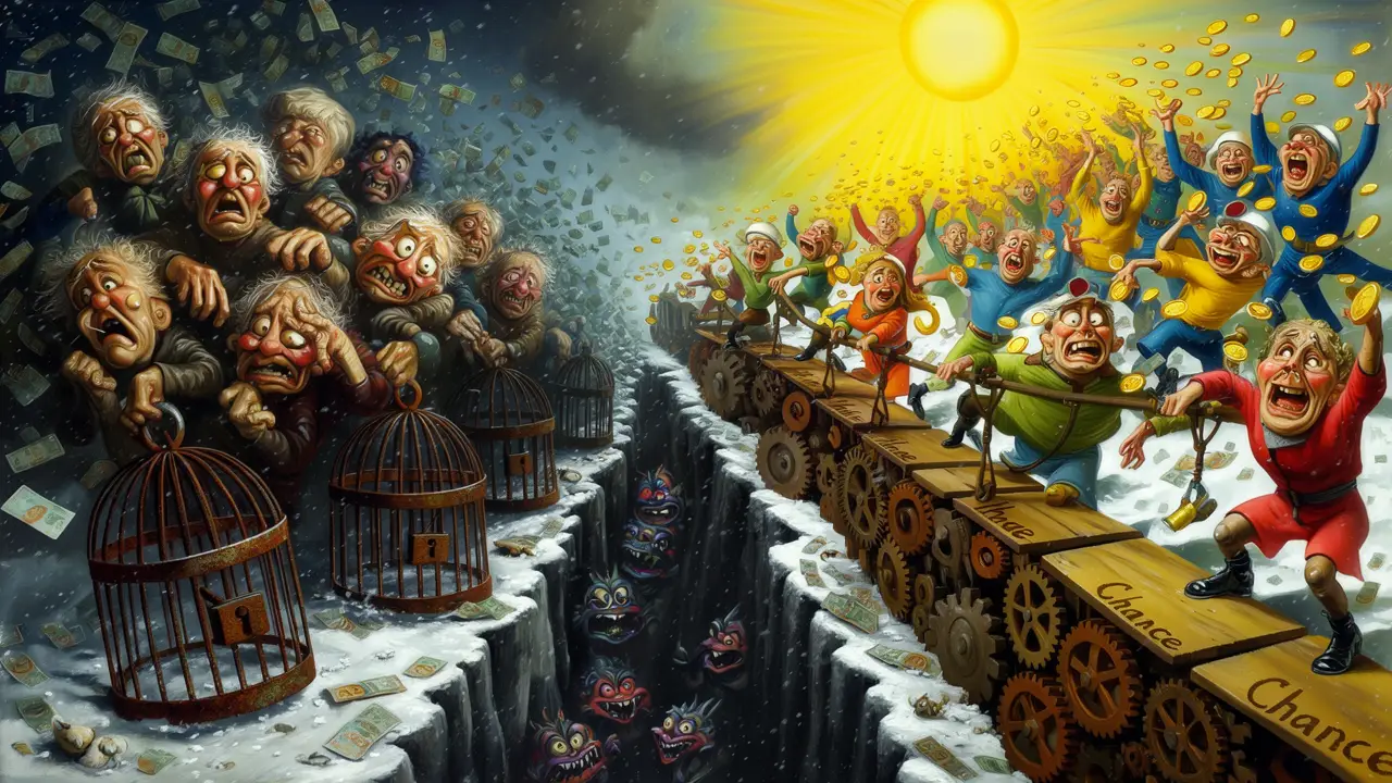 Cover art: Co dělí svět na půl