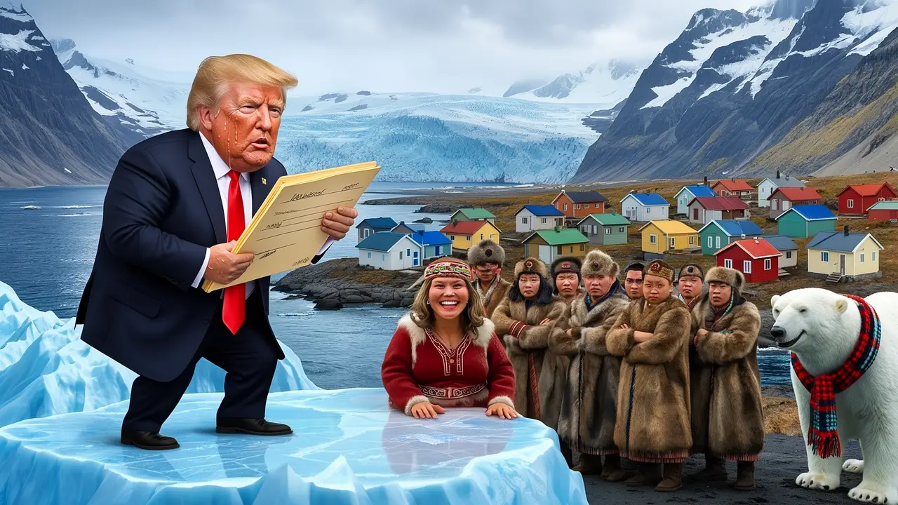 Cover art: Donaldova studená sprcha na polárním kruhu