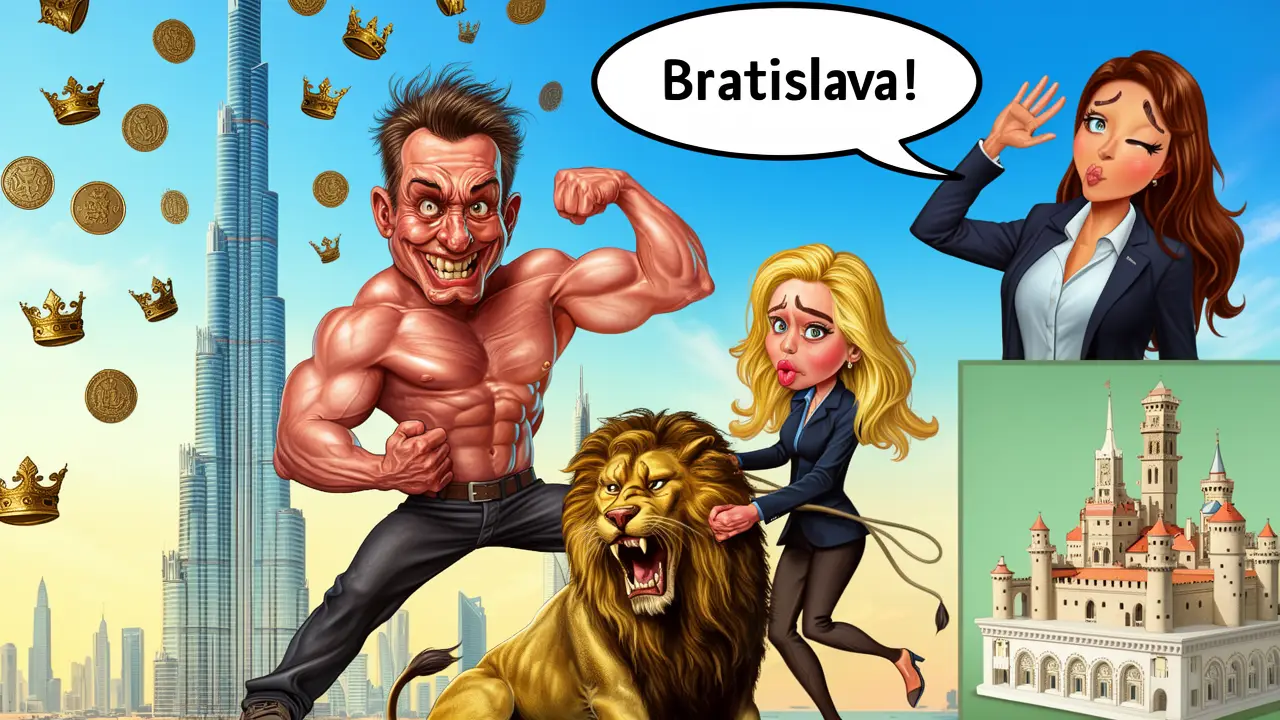 Cover art: Dubajská realitka a Lela v slzách