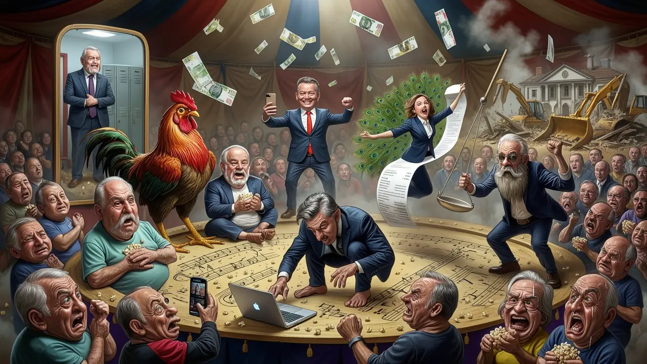 Cover art: Galavečer národní ostudy: Bizár roku