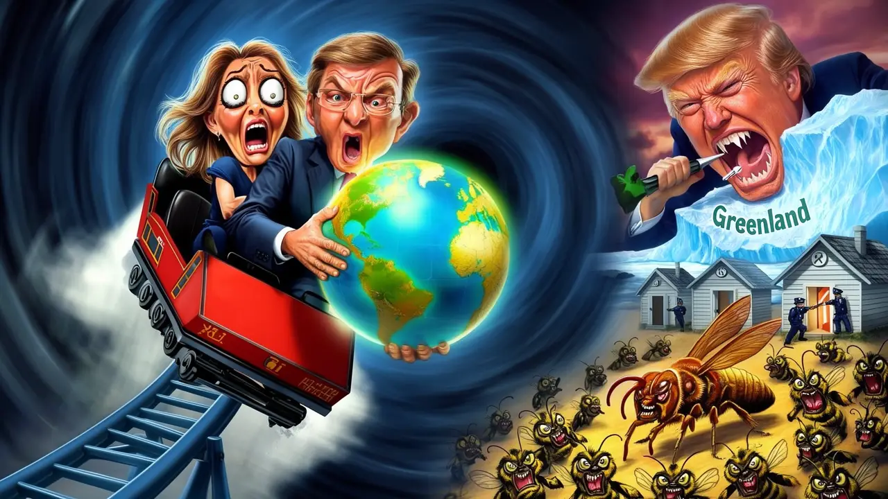 Cover art: Glóbus za patnáct táců