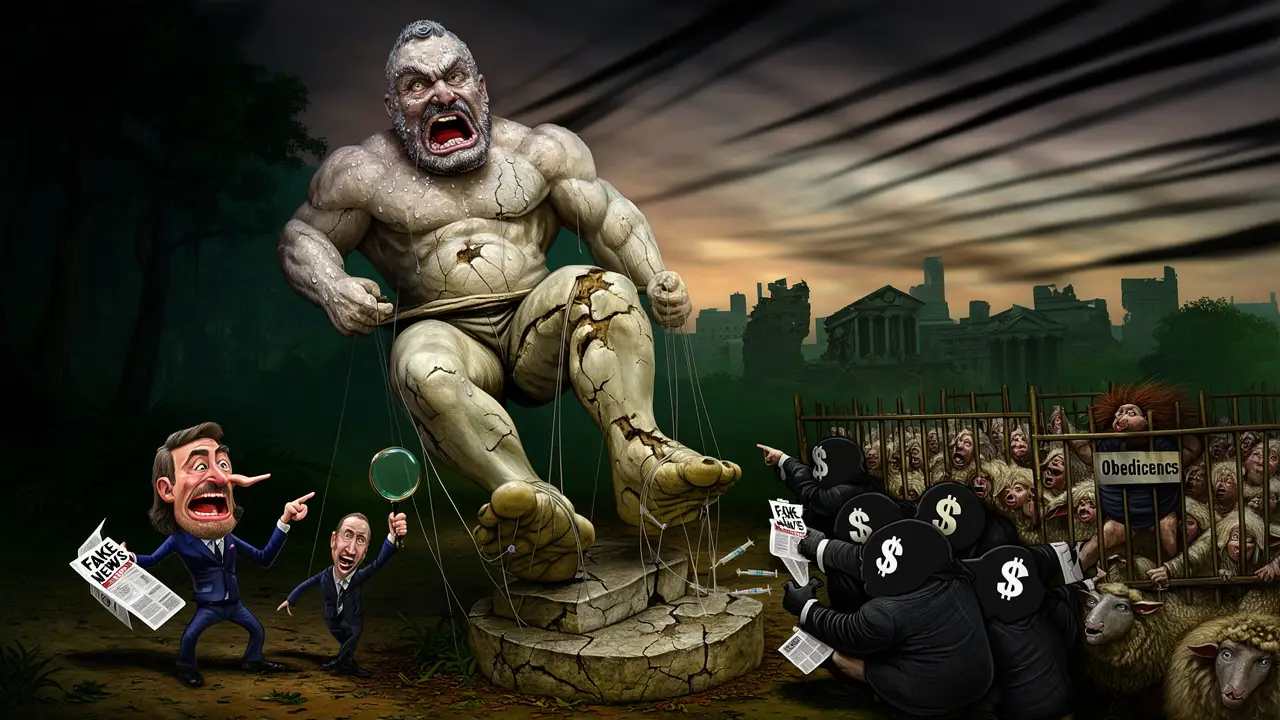 Cover art: Goliáš se kymácí