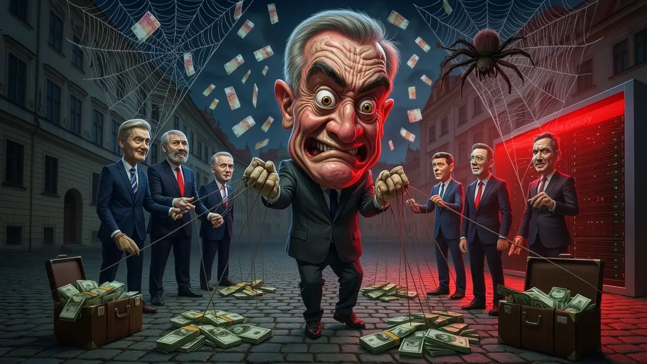Cover art: Hlas Evropy lže a rubly tečou proudem do ticha