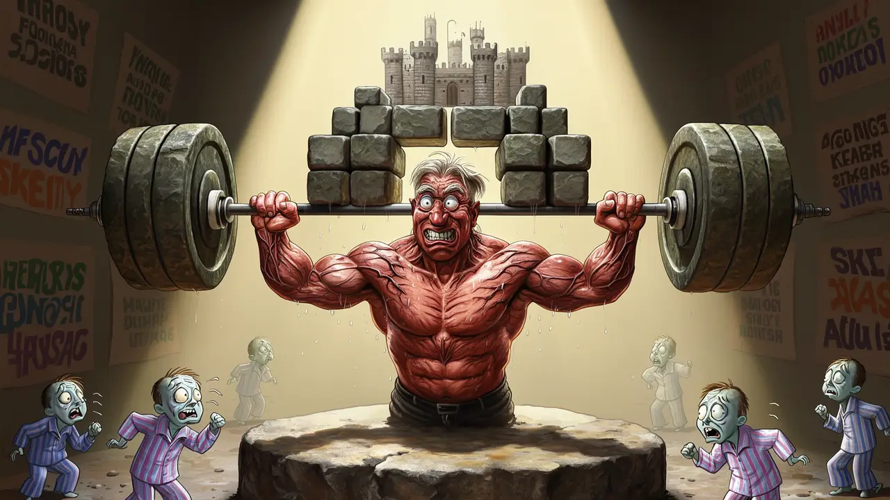 Cover art: Jediný vládce těla nosí železnou korunu
