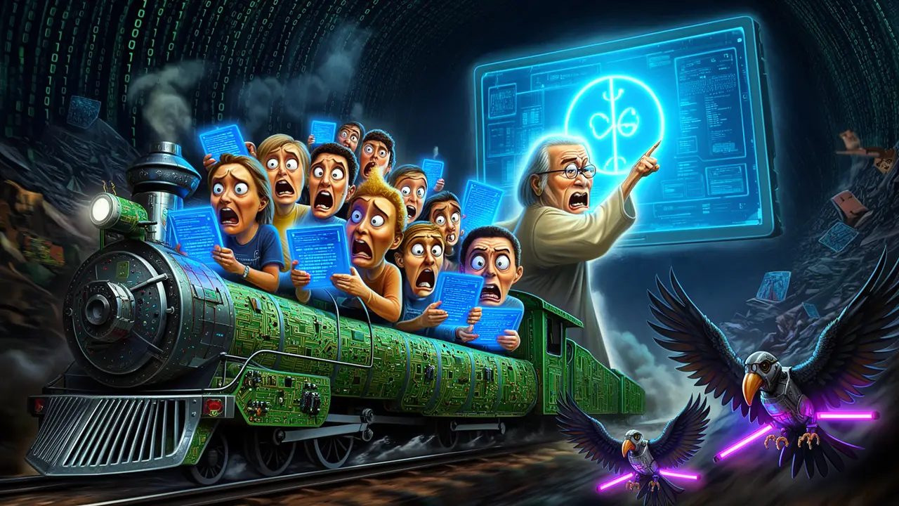 Cover art: Kódování reality a skok do neznámé digitální propasti