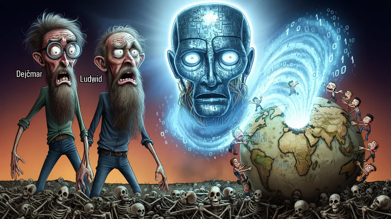 Cover art: Křemíková mysl přepisuje dějiny lidského druhu