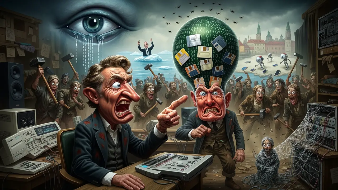 Cover art: Křemíkové kladivo Patricka Zandla
