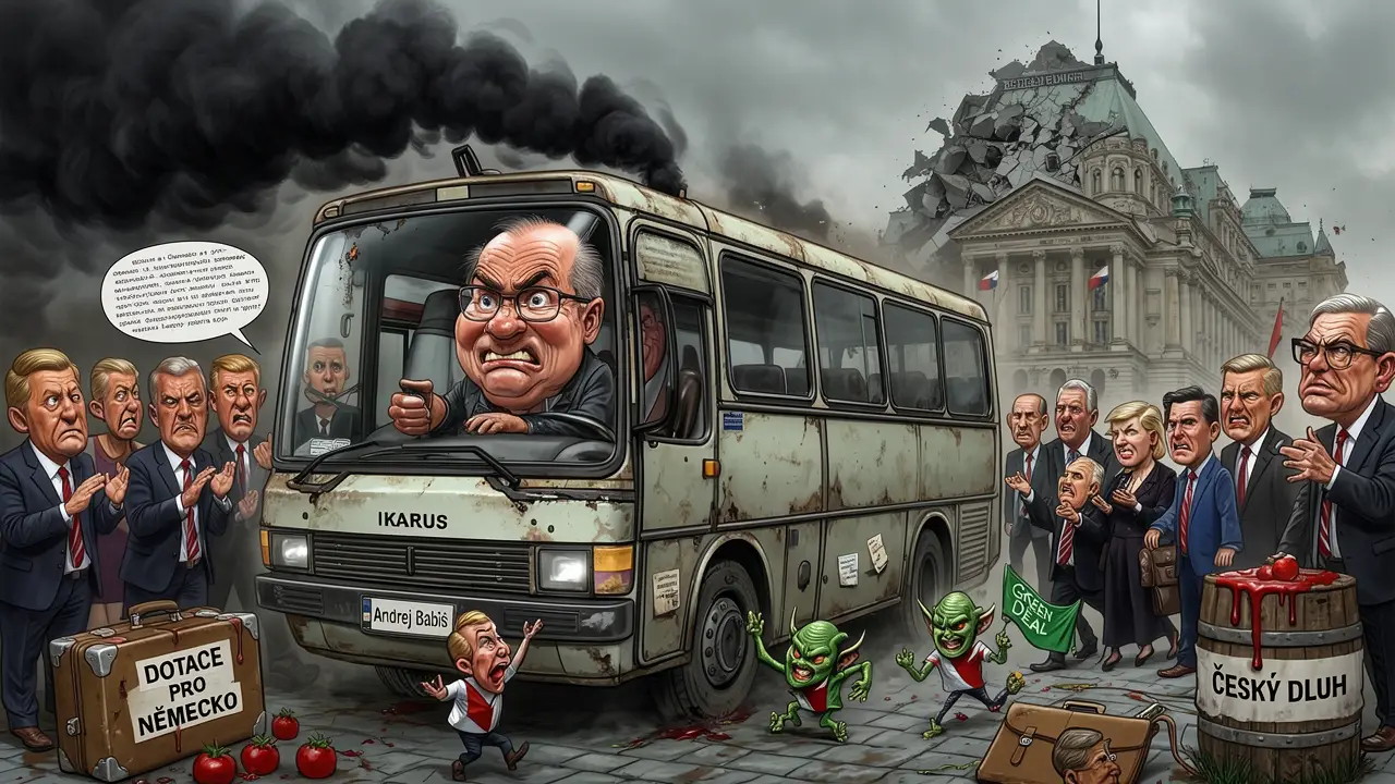 Cover art: KORUNOVACE AUTOBUSEM A NÁMLUVY NA HRADĚ