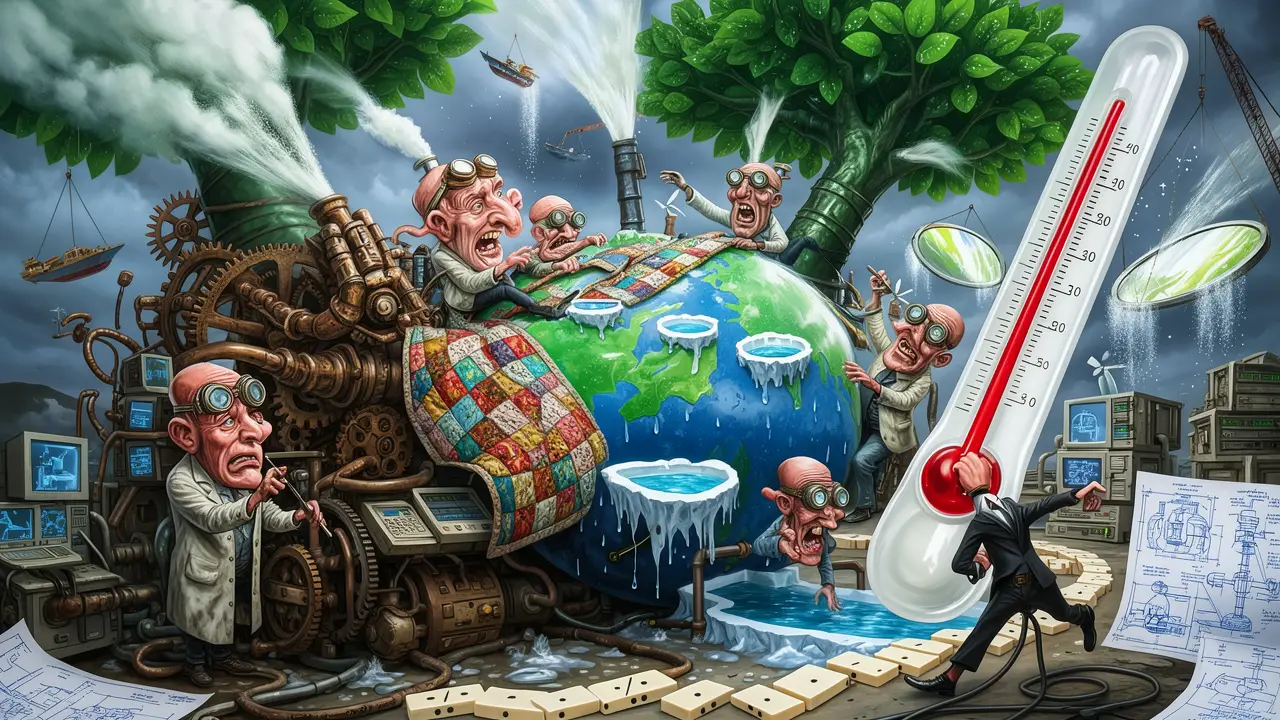 Cover art: Když člověk bere otěže počasí do svých rukou