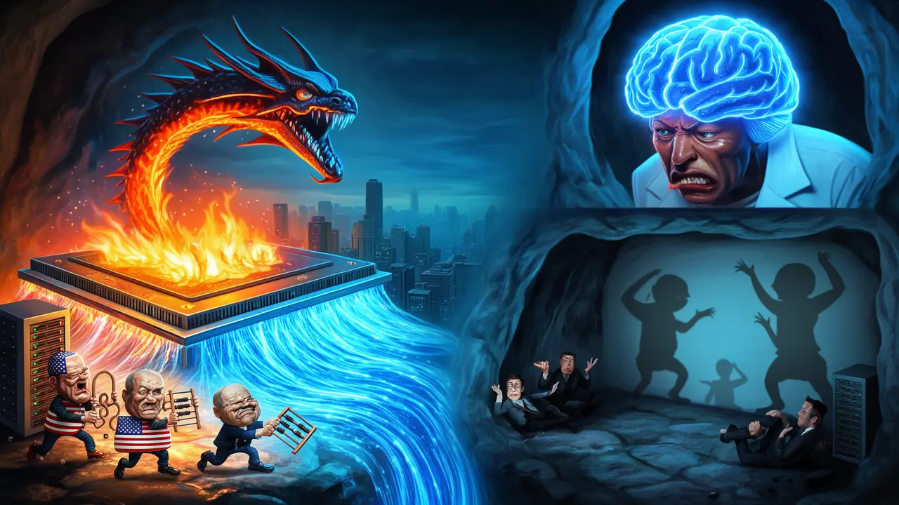 Cover art: Když digitální bůh otevírá své oči