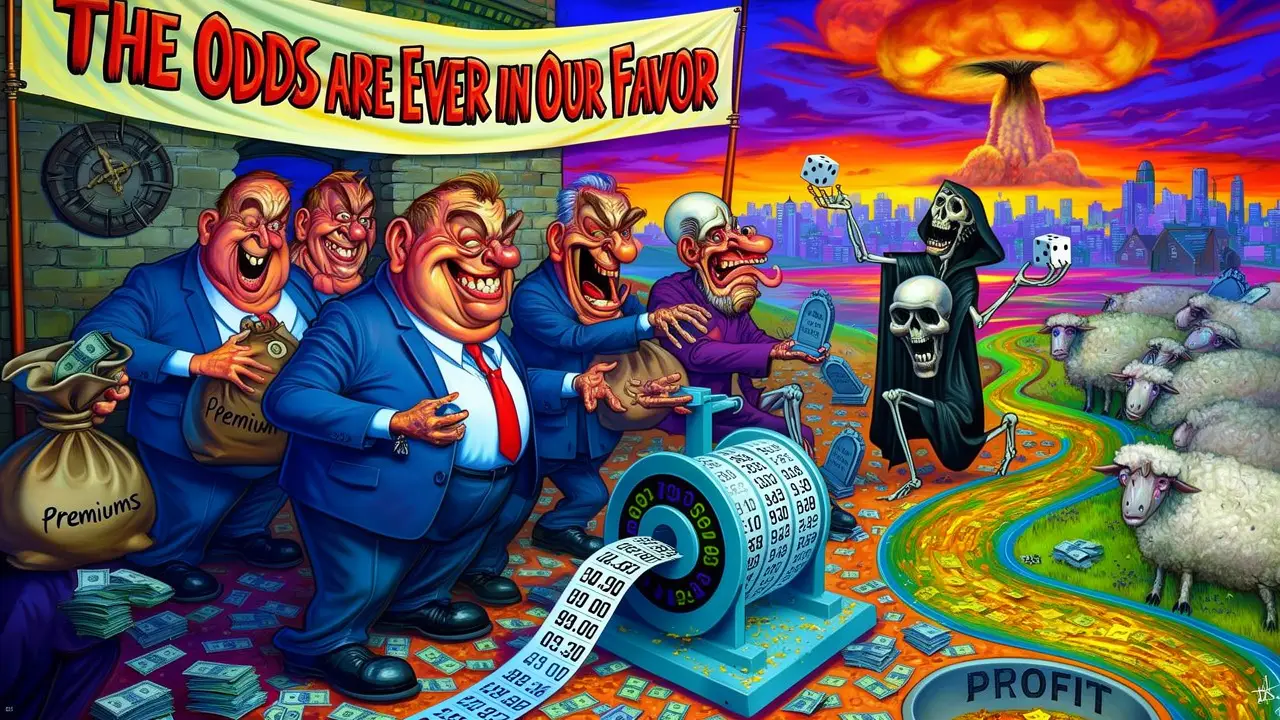 Cover art: Když matematika poráží strach a pojišťovák pláče