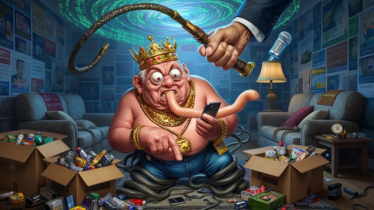 Cover art: Když nakupuješ jako král ale prodáváš svou duši za pár