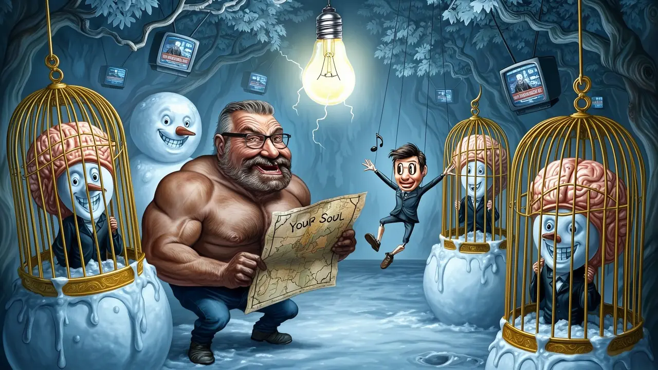 Cover art: Když se cizí myšlenky stávají tvou jedinou pravdou