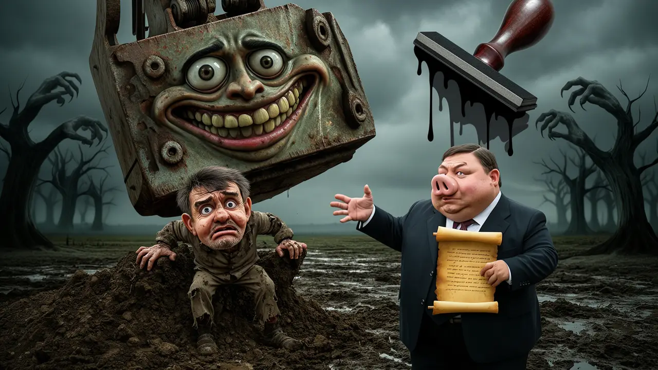 Cover art: Když se staré zákony vrací krást naši půdu
