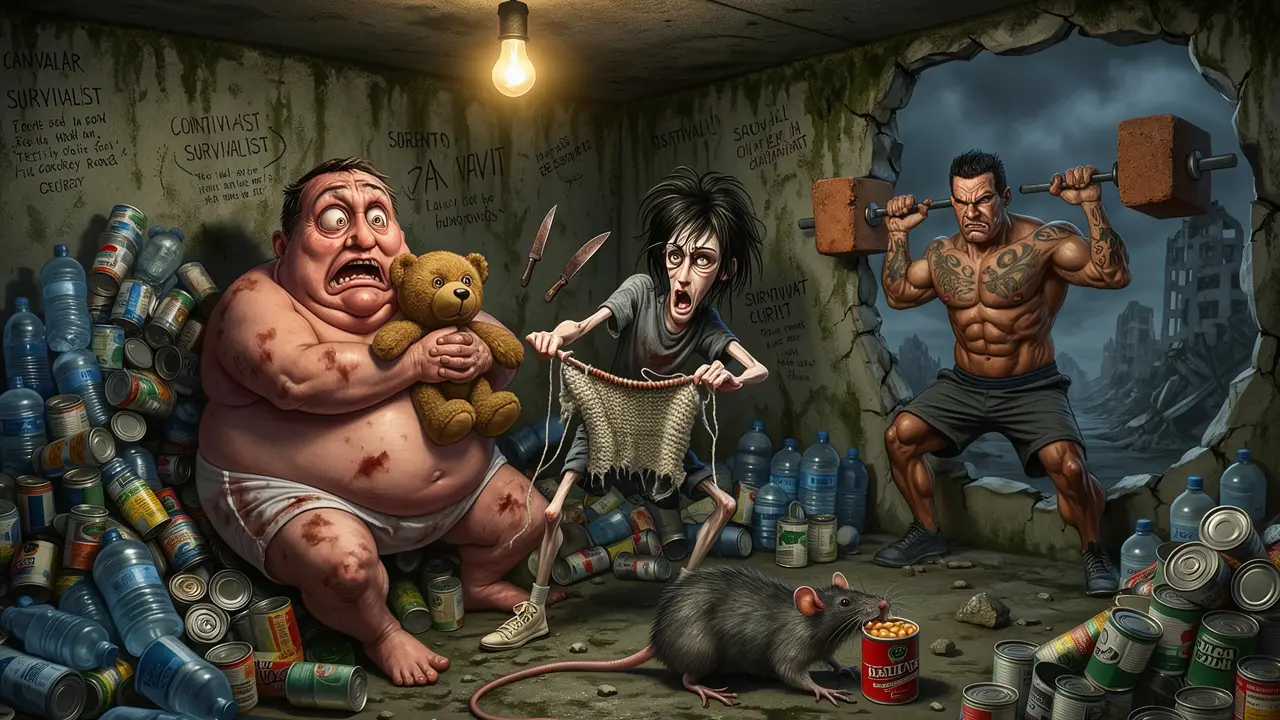 Cover art: Když se svět zhroutí a rozhoduje chladná hlava