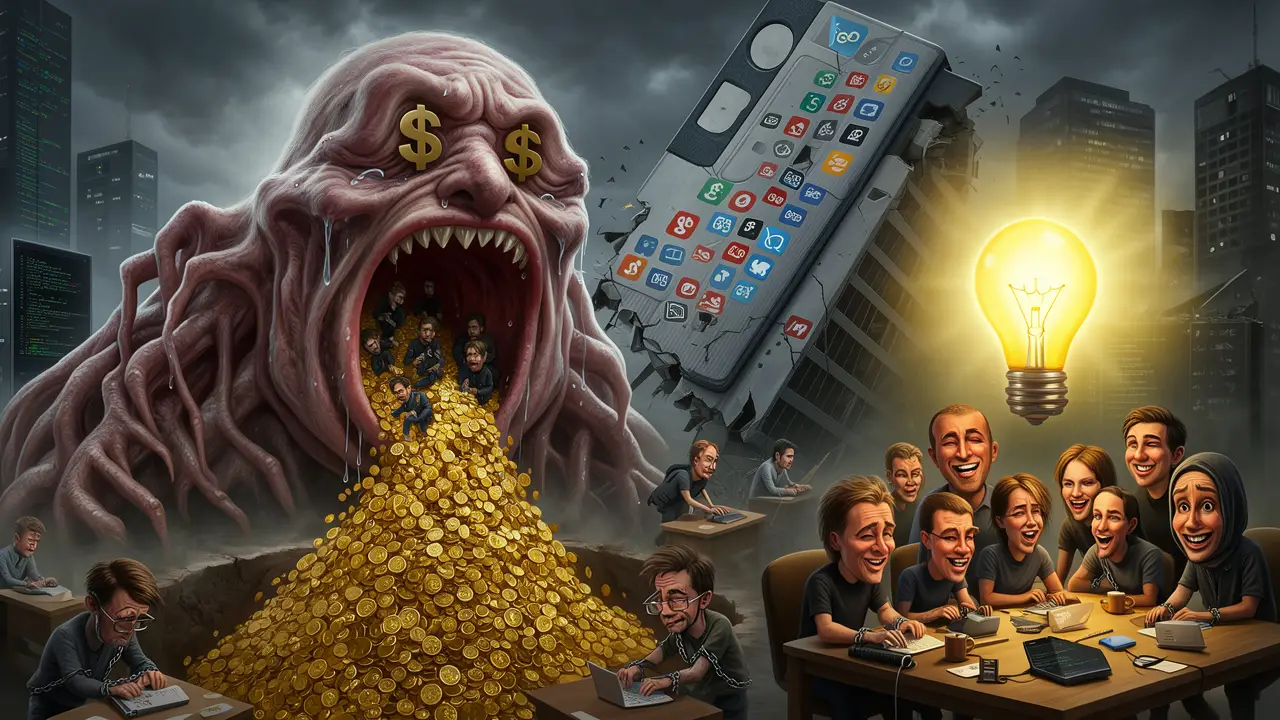 Cover art: Konec velkých hráčů a pád nablýskaných kulis
