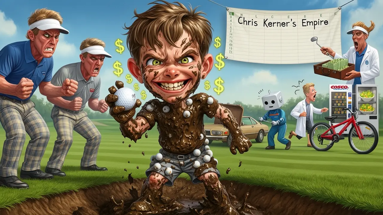 Cover art: Král kšeftů a golfových míčků
