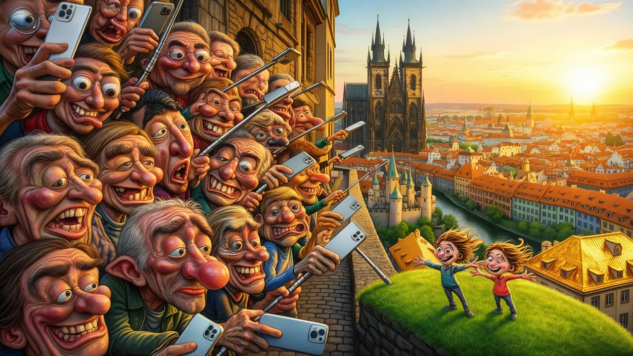 Cover art: Královský výhled na město co nestojí ani korunu