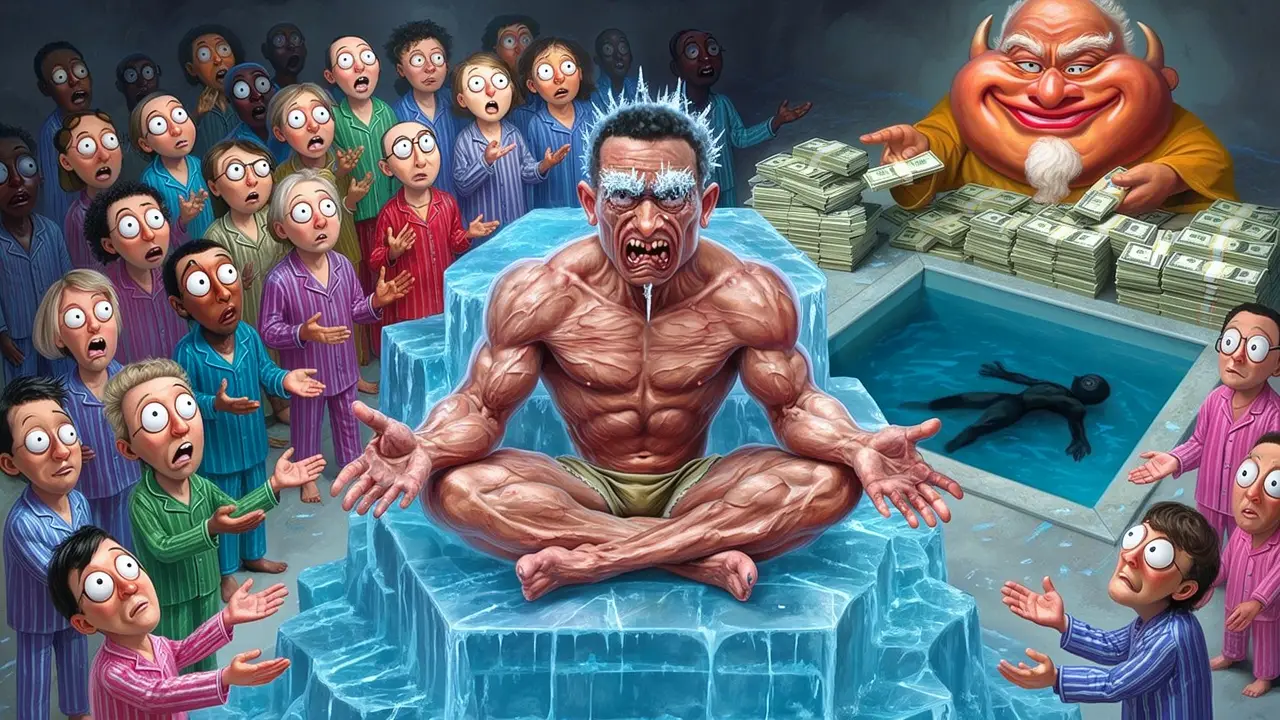 Cover art: Ledový muž a tenká hranice mezi zázrakem a smrtí