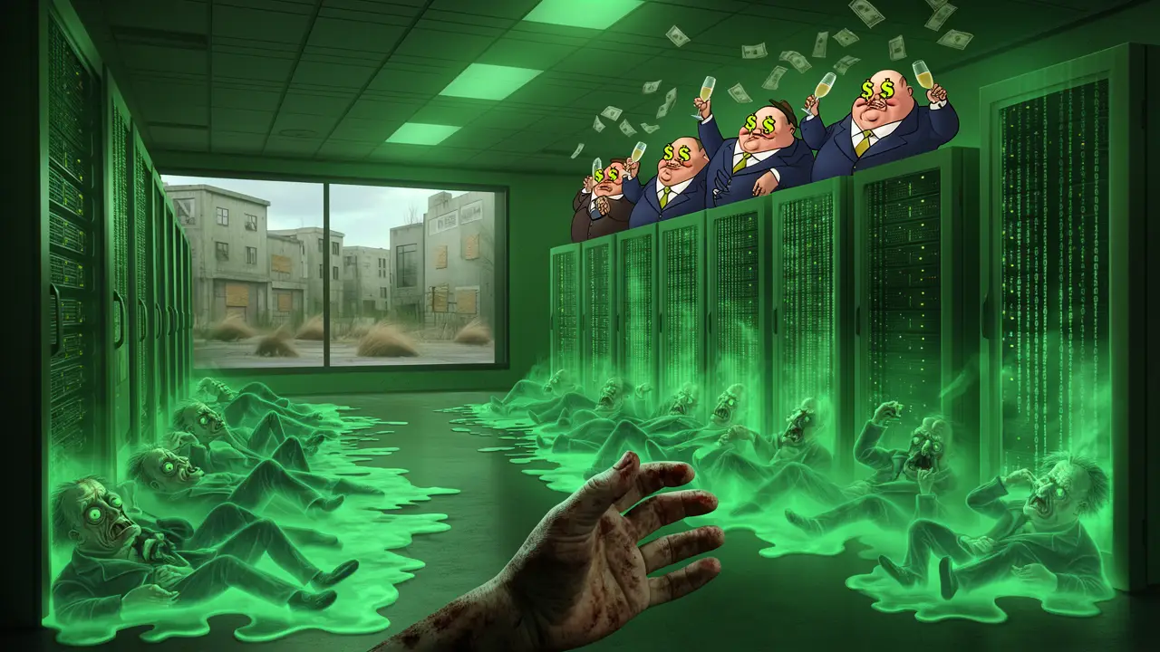Cover art: Memo z roku dva tisíce dvacet osm: Když Ghost GDP zabil trh