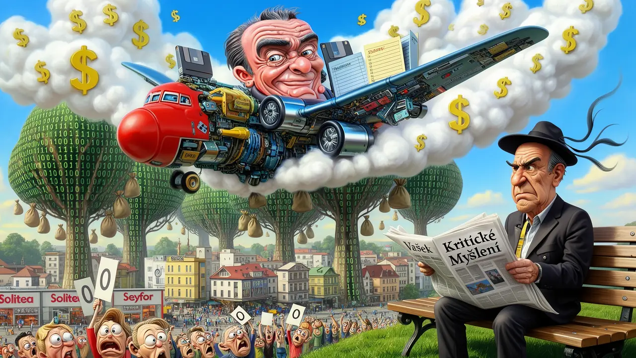 Cover art: Miliardář z moravské garáže
