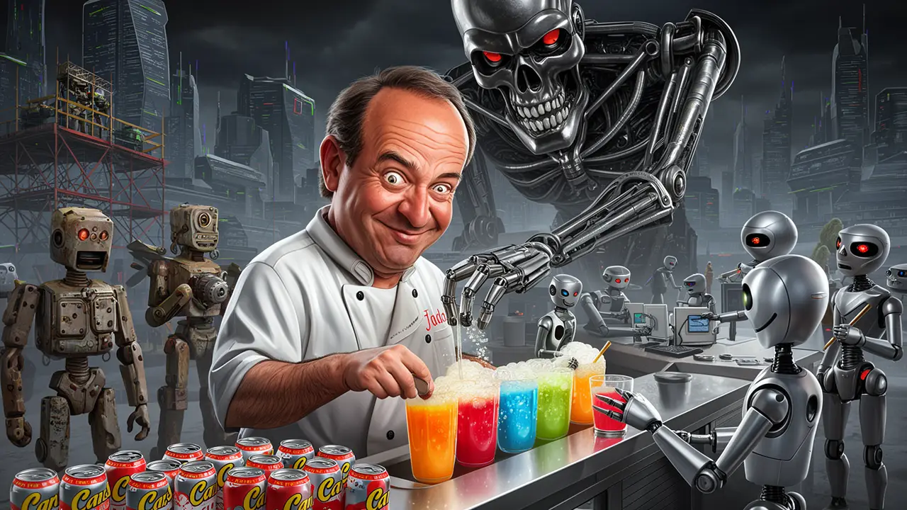 Cover art: Miliardář, limonáda a konec světa